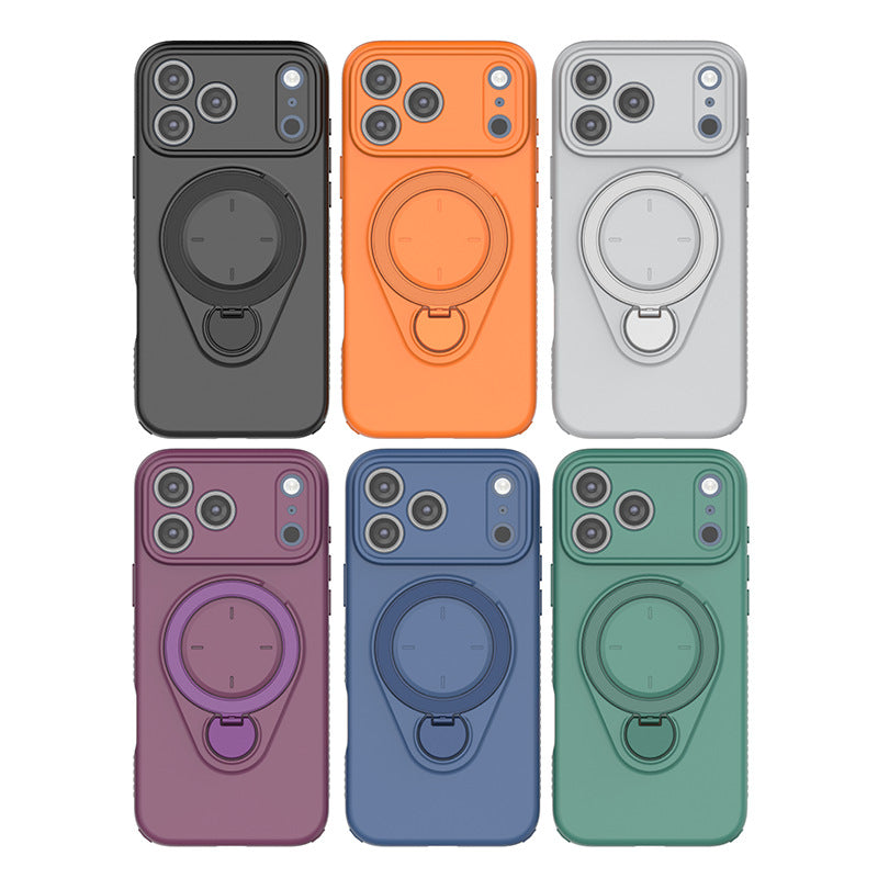 Magnetic Skin Feel Bracket Drop Housse téléphonique de preuve
