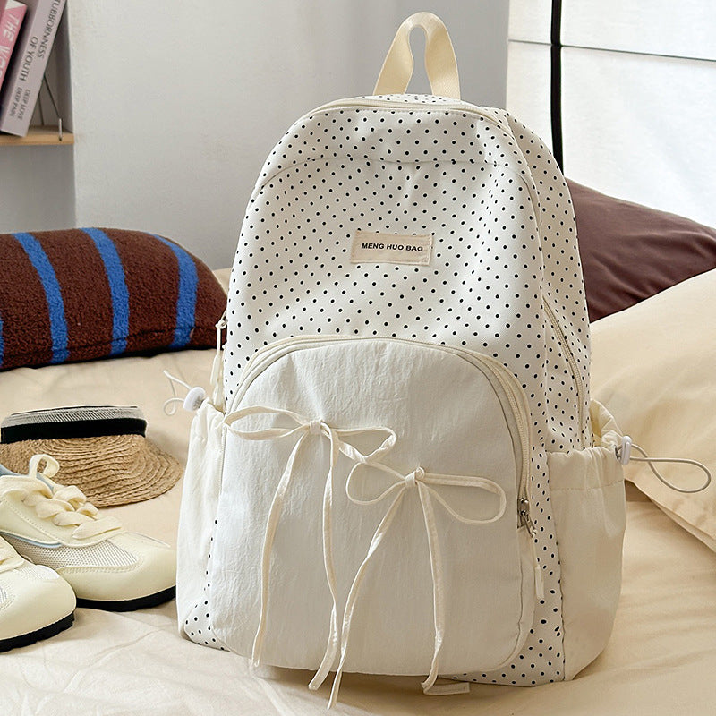 Sac à dos à pointes Preppy de style coréen