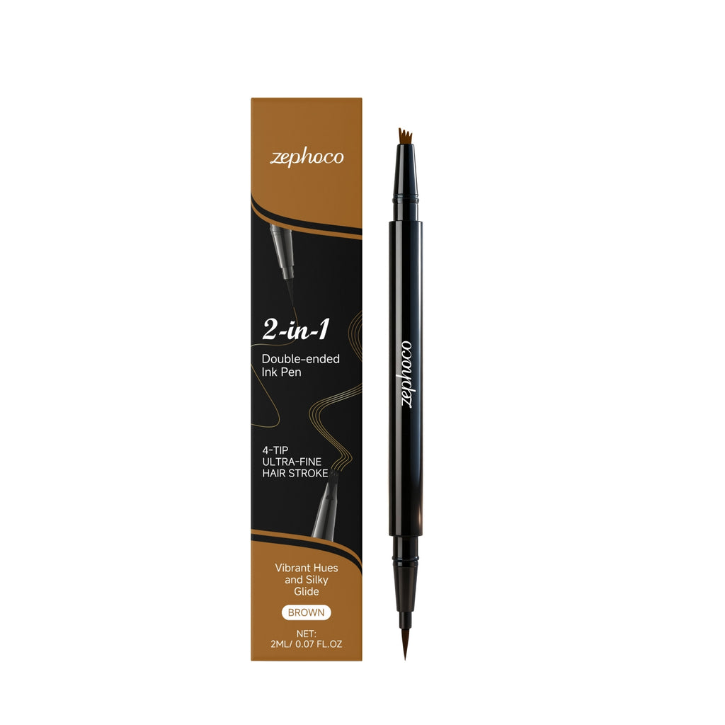 Stylo d'encre 2-en-1 à double extrémité