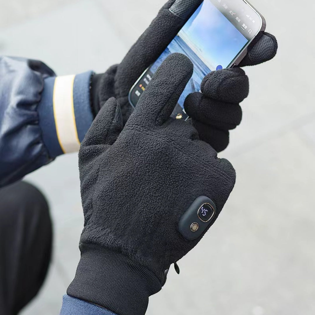 Gants de chauffage électrique résistants au vent