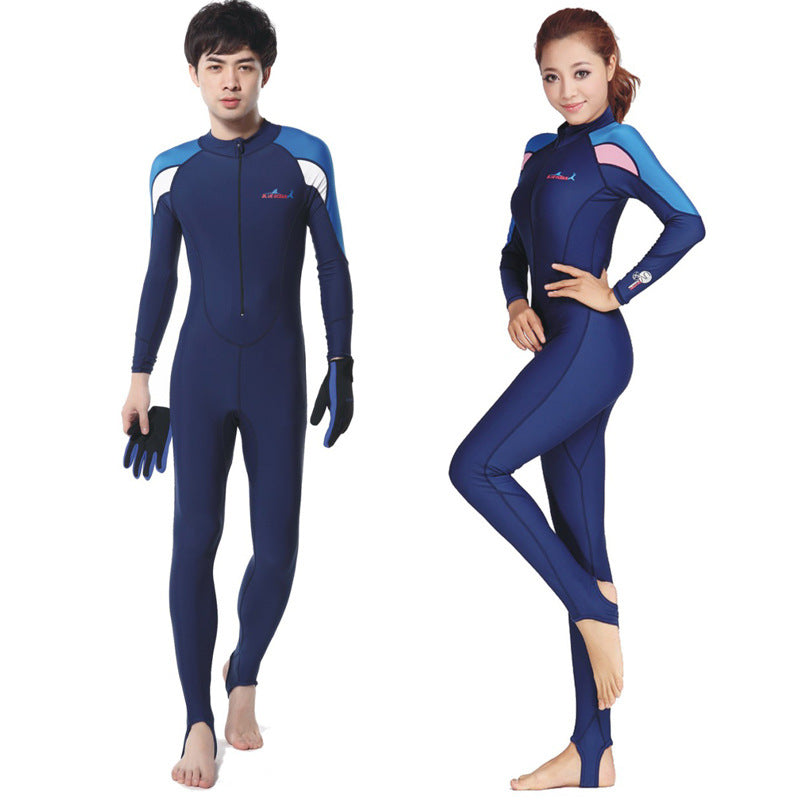 Plongée solaire en une seule pièce Jellyfish Snorkeling Natation Suit