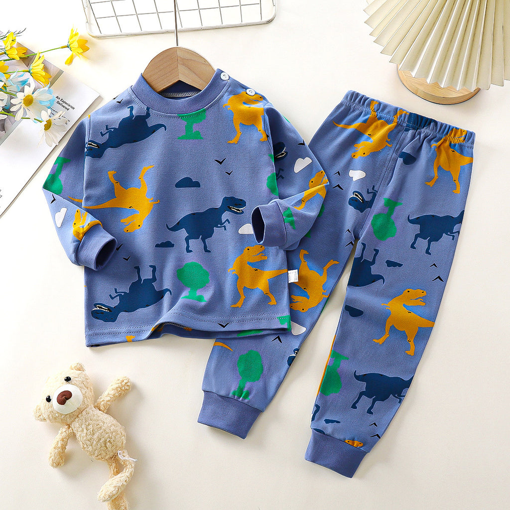 Costume pour enfants Pure Cotton Vêtements pour bébés Vêtements de salon chauds Vêtements d'automne Vêtements pour enfants