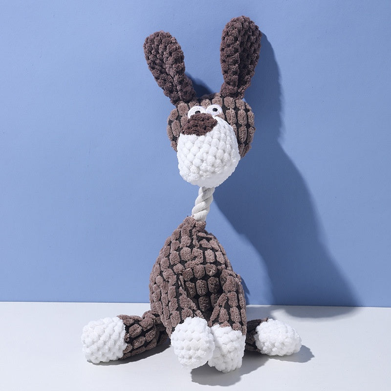 Jouet de chien chien Bite de son jouet en peluche interactive