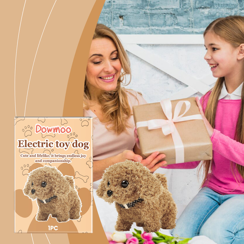 Jouet en peluche électrique mignon chien