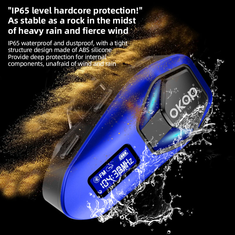 KP-293 Casque de vente à chaud Bluetooth Casque étanche Intercom anti-poussières