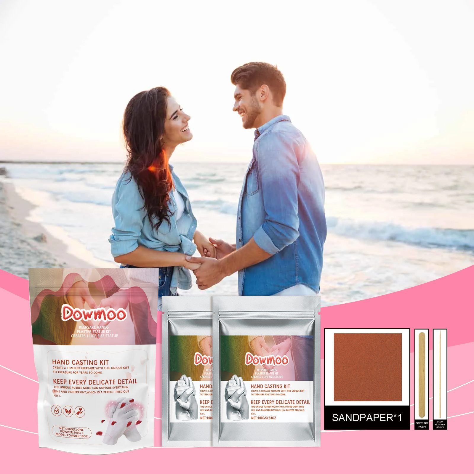 Trousse de casting à la main pour couples DOWMOO