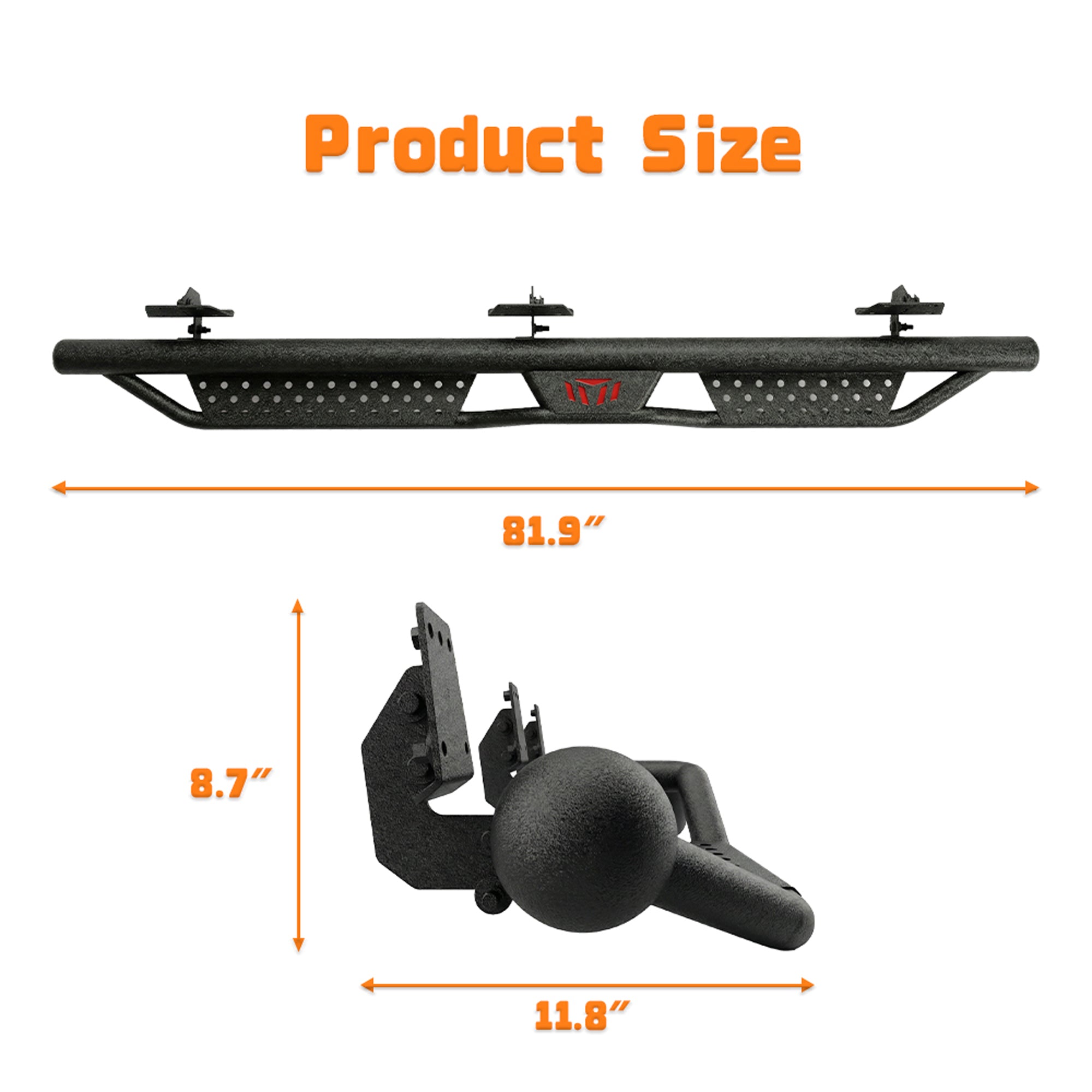 Planches de course compatibles avec Dodge Ram 1500 Body Crew Cab 2019