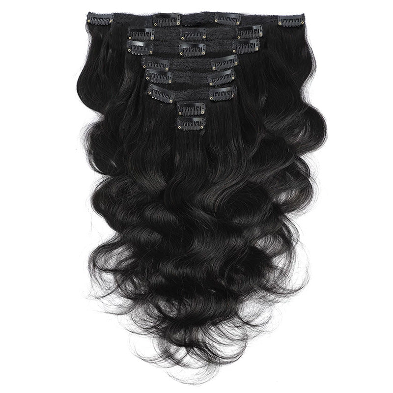 Extensions de pinces à cheveux Perruque du corps Clip dans l'extension des cheveux humains