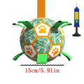 Jouets interactifs de football pour animaux de compagnie avec onglets d'appui Bite de chien Chew Balls Animaux Accessoires Puppy Ou