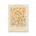 Floral Vintage Poster Canvas Imprimer Mural
