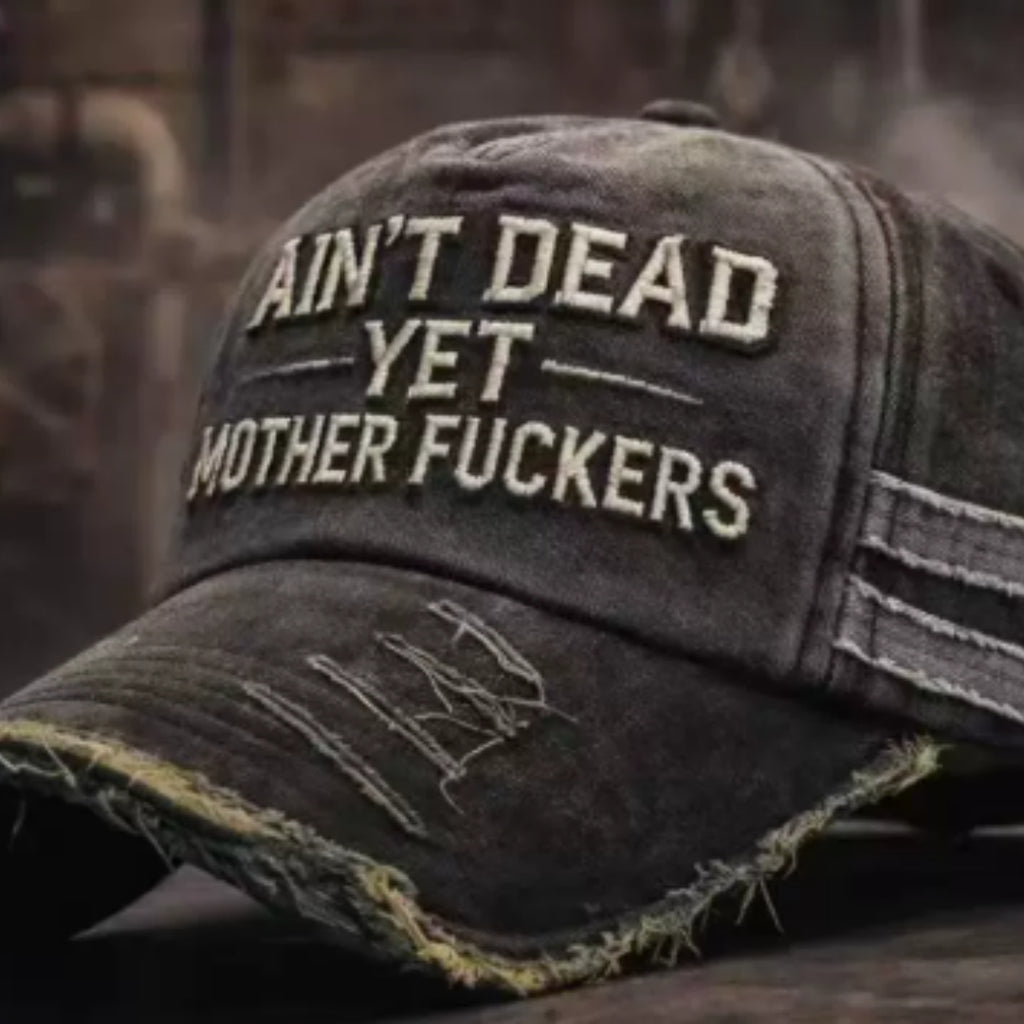 Casquette de baseball imprimée pour texte créatif et polyvalent