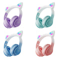 Écouteurs Bluetooth sans fil pliables couleur dégradé