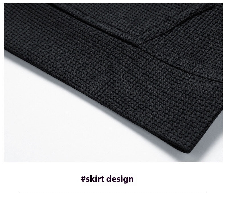 Tendance de mode homme Waffle à capuche Casual Sports Suit