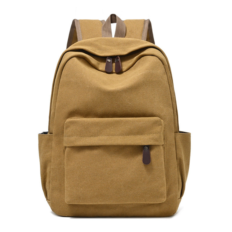 Canvas Grand Capacité Sac à dos pour hommes