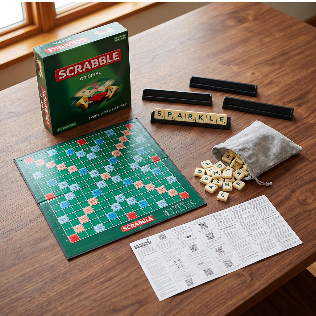Scrabble jeu de société classique d'origine jeu et les enfants de la famille scellés une Dult Edition