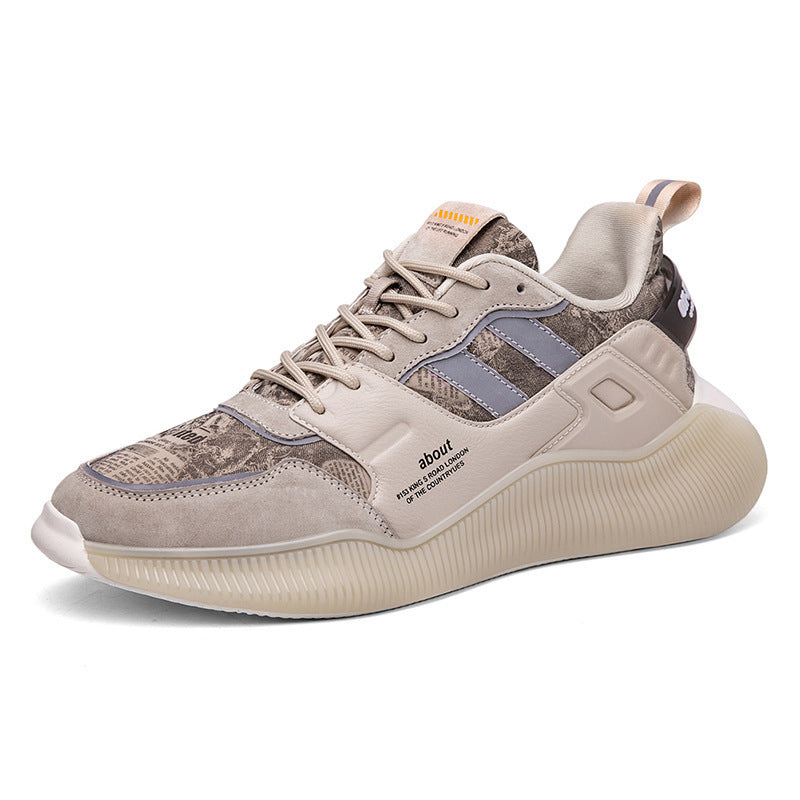 Chaussures de course de sport de plate-forme extérieure pour hommes