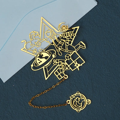 Douze Constellations Série Metal Signet Laiton cassé