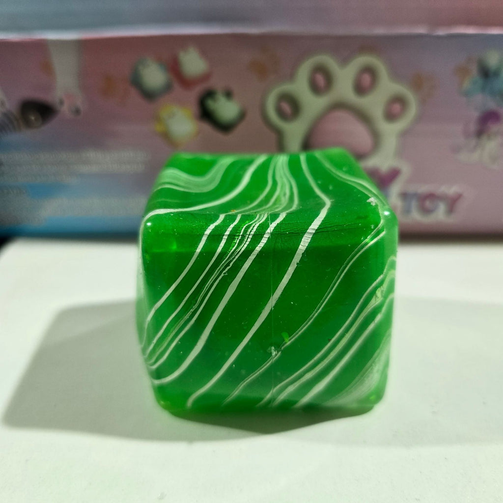 Jouet de colle doux anti-stress en cube d'eau