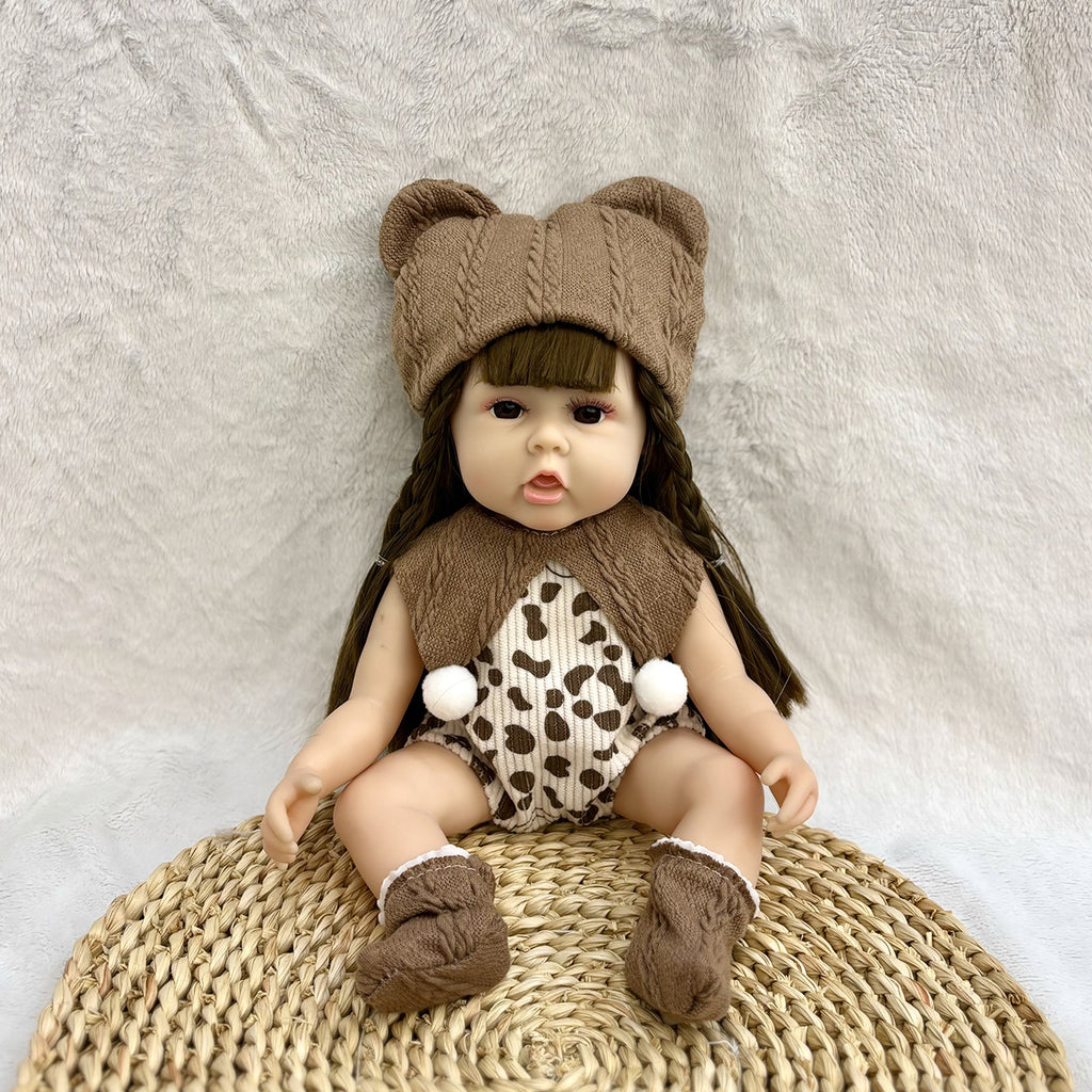 En stock 30 Cm réel jouet de poupée bébé fille