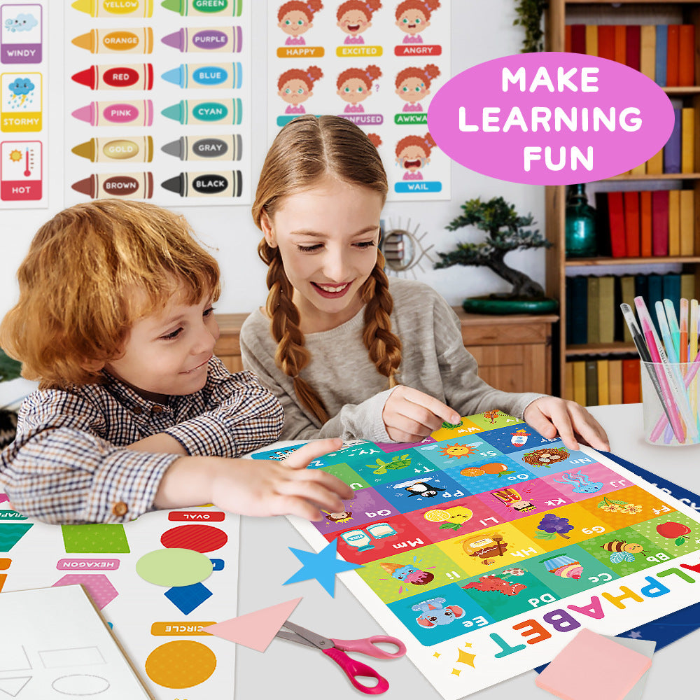 Wall stickers for early childhood education