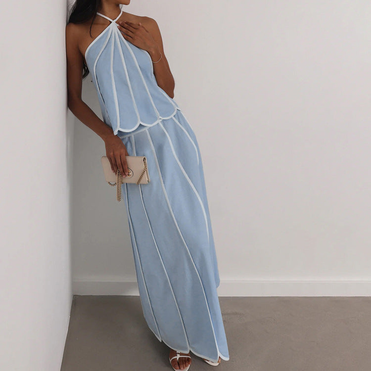 Ensemble de jupes longues d'été pour femmes Street-Style