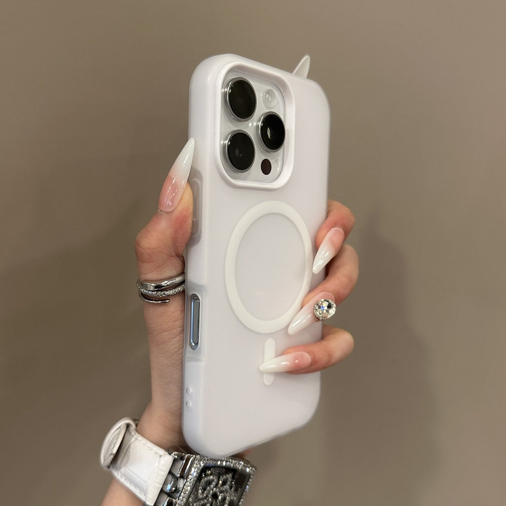 Cas de téléphone magnétique Skin-feel Minimalist