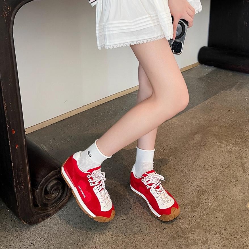 Femmes mignon rétro couleur bloc sneakers Casual Daily