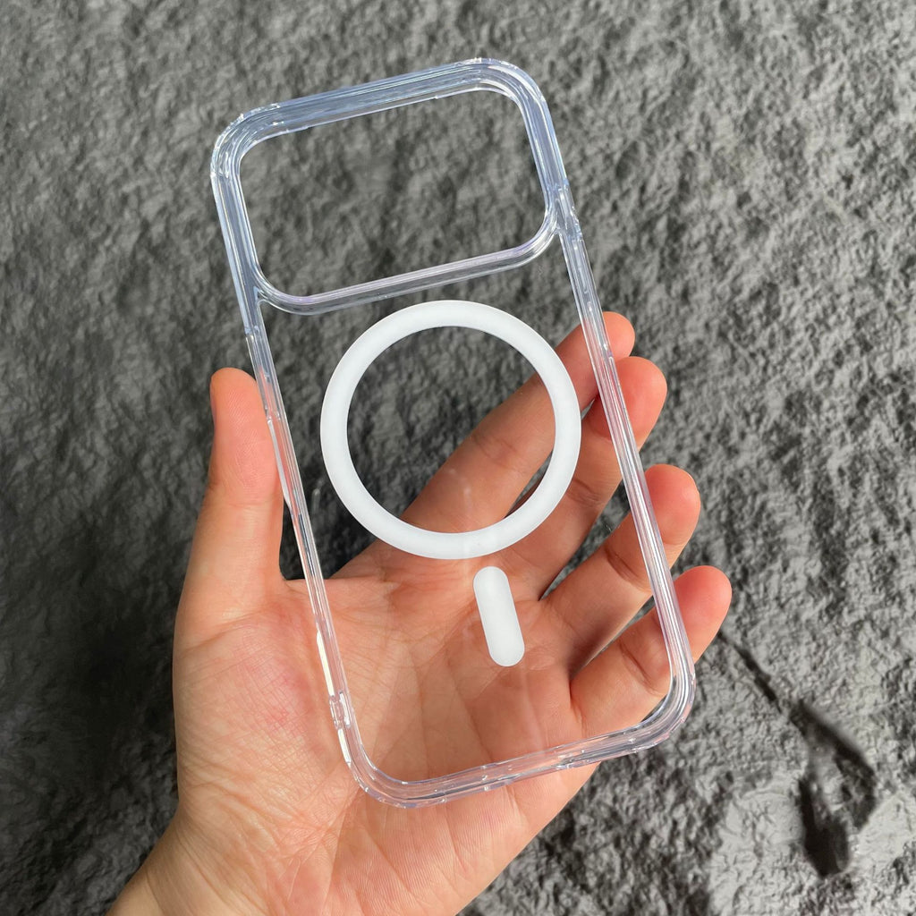 Étui de téléphone transparent anti-éblouissement tout compris