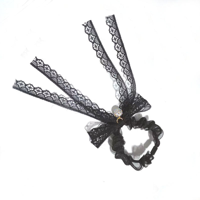 Versatile Lace Bow Hair Accessory
