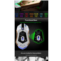 FENGHUO LANG Gaming sans fil Souris de charge silencieuse