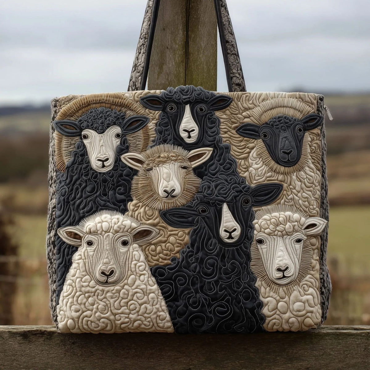 Sac à main pour femmes avec un motif en lamb-print