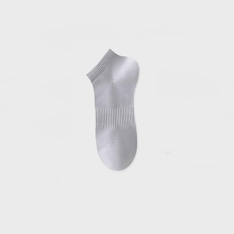 Chaussettes blanches respirantes et minces d'été pour hommes