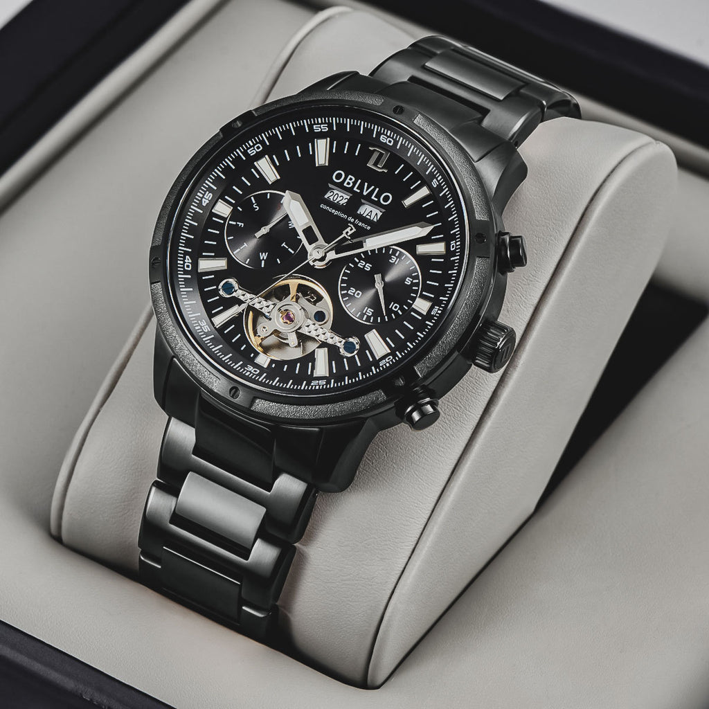 Montre de mode multifonctionnelle pour hommes