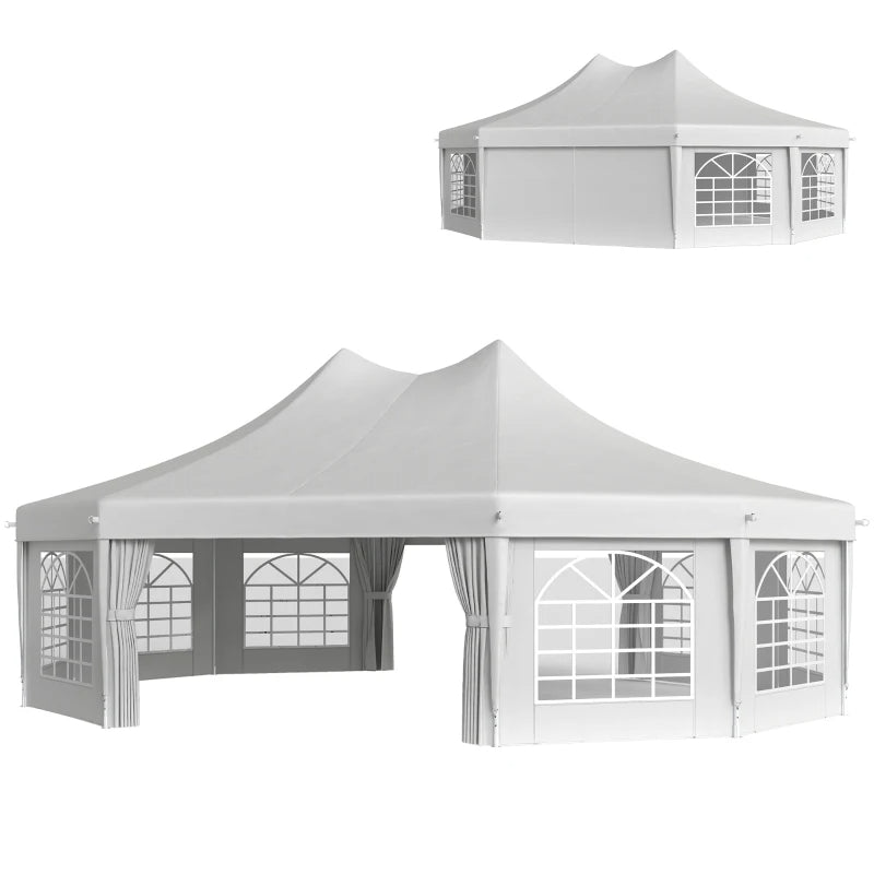 29' X 21' Canopy Party Event Tent avec 2 portes de recul