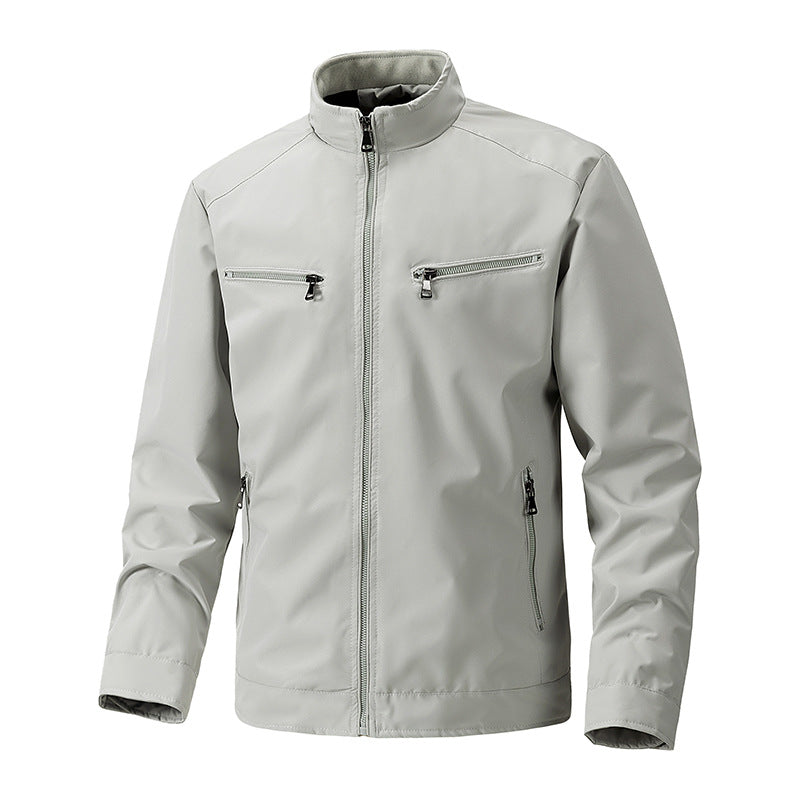 Veste haut de gamme Amazon automne et hiver coton casual veste hommes Zipper Outdoor commuti