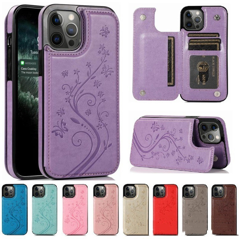 Cas de téléphone emboîté papillon