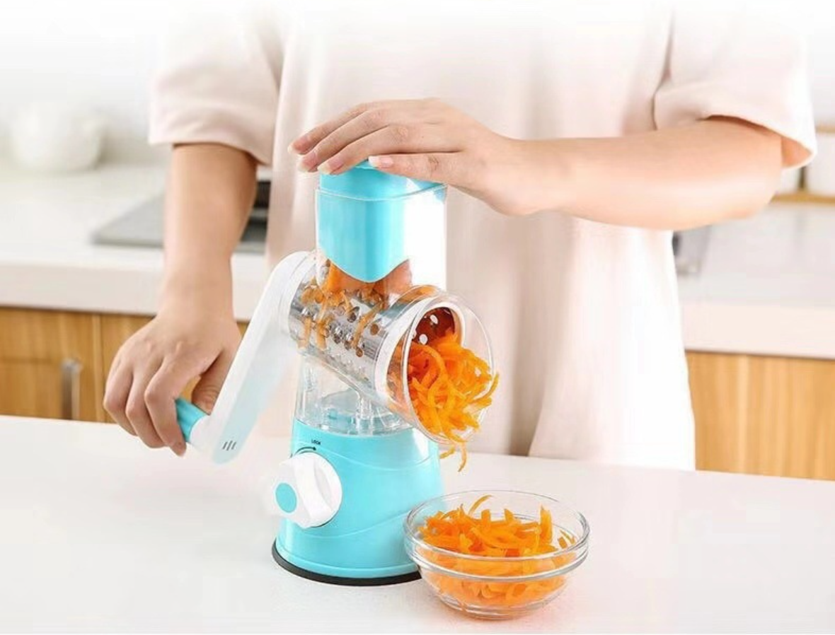 Le Cutter à légumes rotatifs multifonctionnels est un Légume de cuisine polyvalent