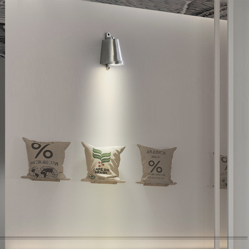 Style industriel Loft tête de porte extérieure en aluminium moulée Horseshoe lampe murale