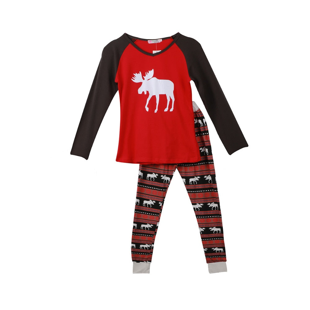Pyjama de Noël en famille