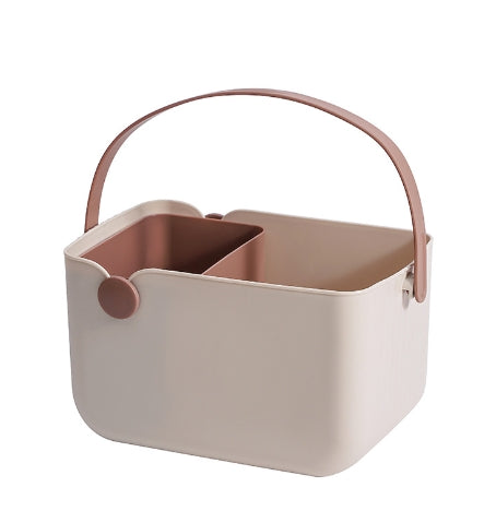 Panier de rangement de bain-Sac Beige-1 pièce-Film