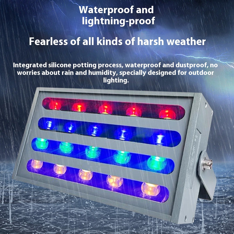 LED Rainbow Lampe Outdoor Waterproof Projection couleur