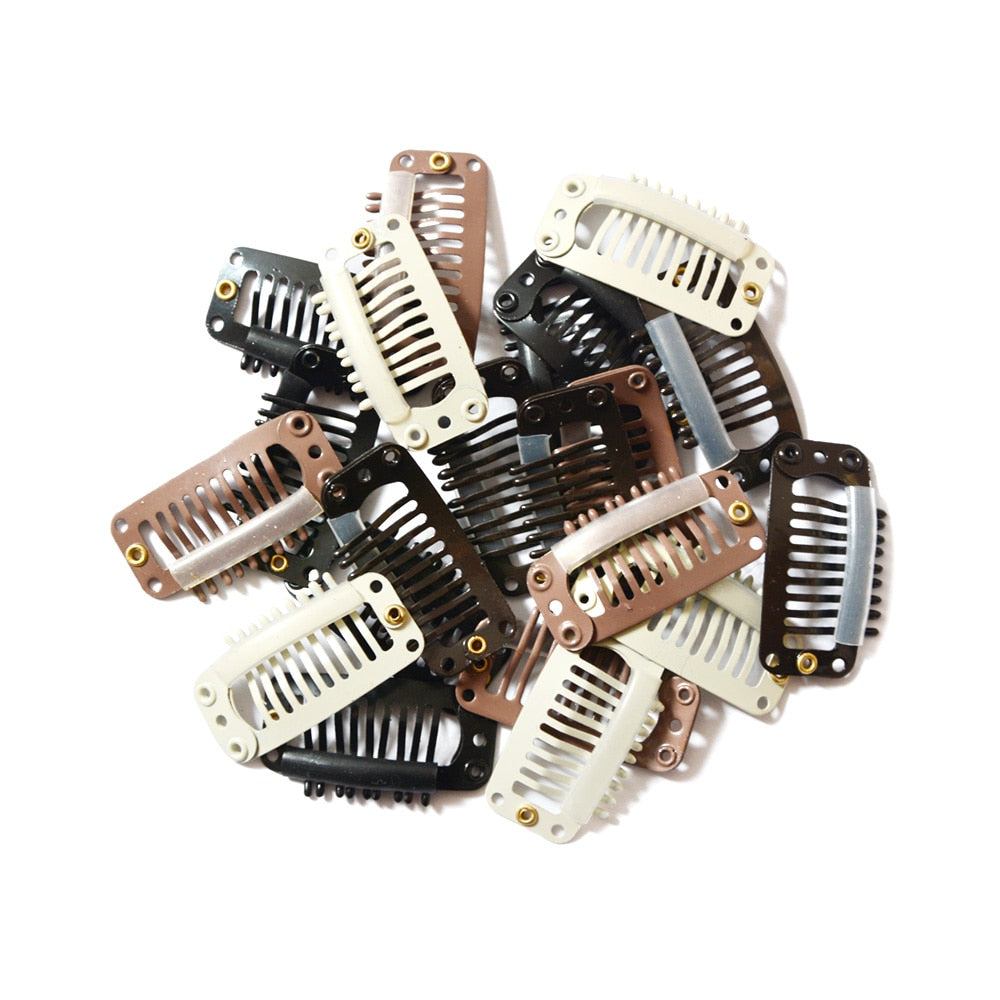 Clip perruque en acier inoxydable