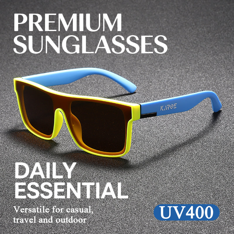Lunettes décoratives carrées sans cadre de mode - Design d'inlay en Strass - Hommes et Femmes