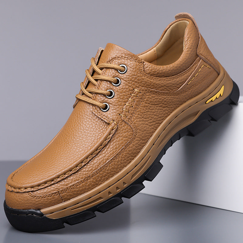 Hommes fabriqués à la main Chaussures en cuir véritable