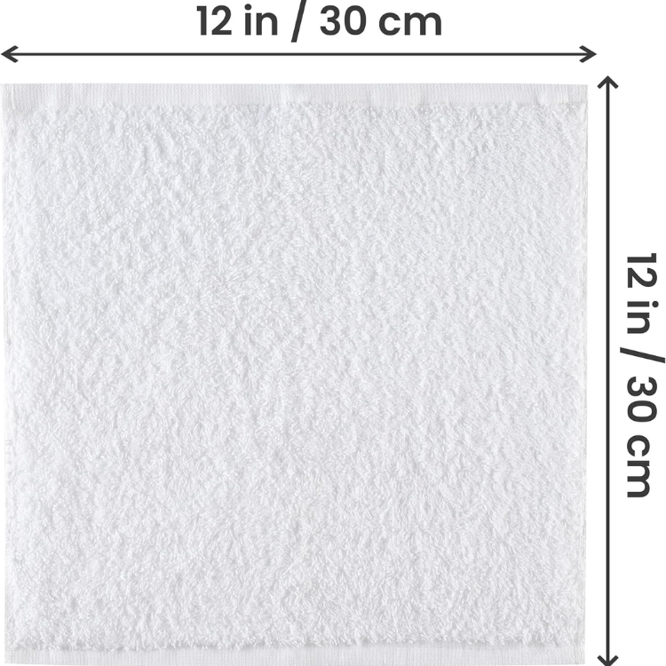 Serviettes 12 Pack de linge de coton
