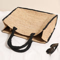 Sac à main pour femmes Raffia Square Straw