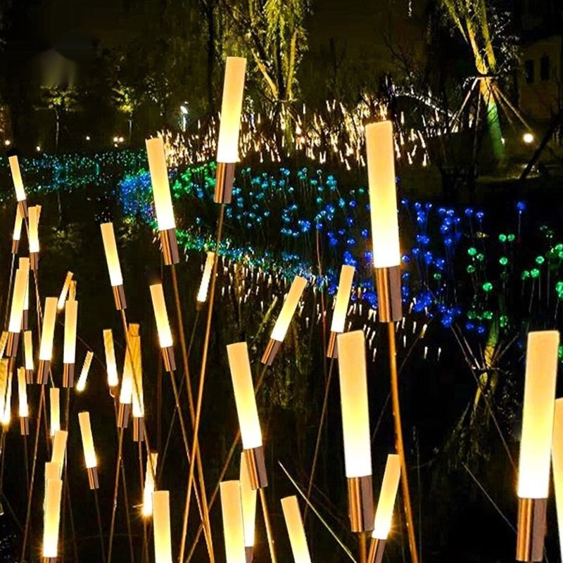 Lampe de pelouse à LED solaire extérieure