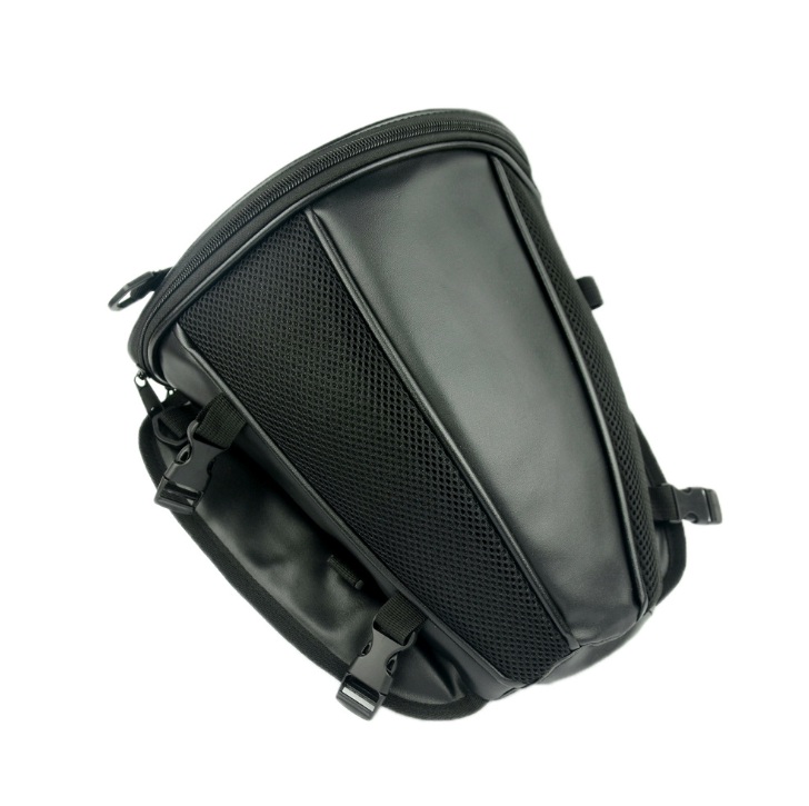 1X Moto Tail Sac de rangement de siège arrière Sac à dos porter épaule à main étanche