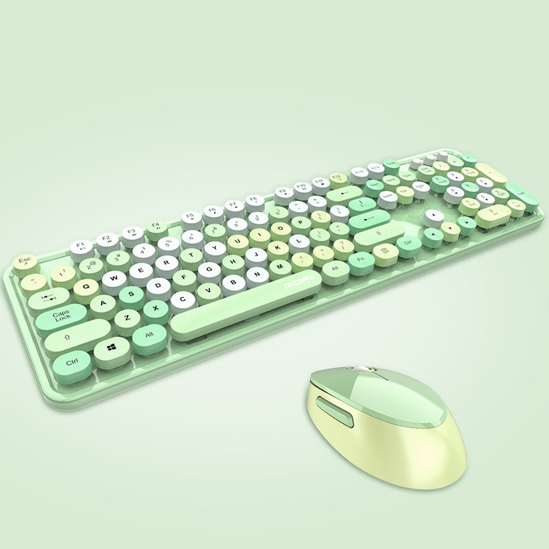 Couleur rouge à lèvres filles punk clavier