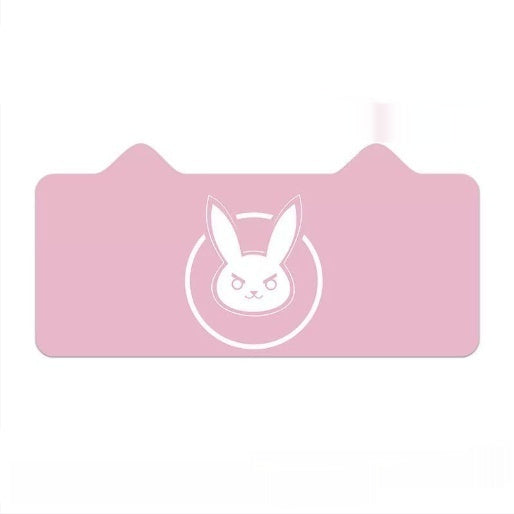 Cute E-sports Cat Ear Oversized Jeu Cartoon Ordinateur Clavier de bureau